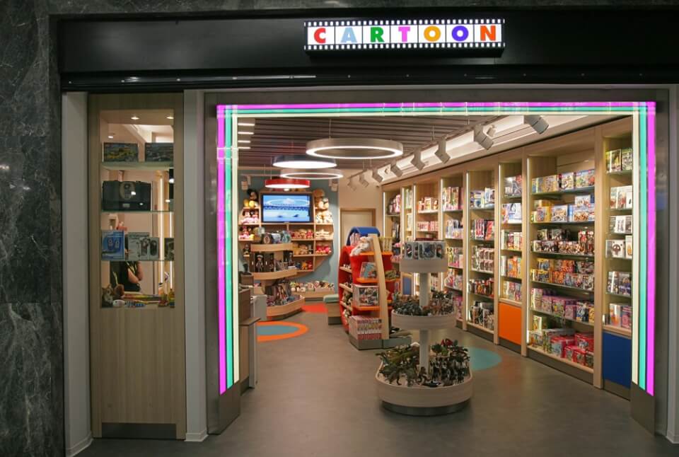 Νέο Κατάστημα “Cartoon Store” στο Διεθνή Κρατικό Αερολιμένα Μακεδονία στη Θεσσαλονίκη