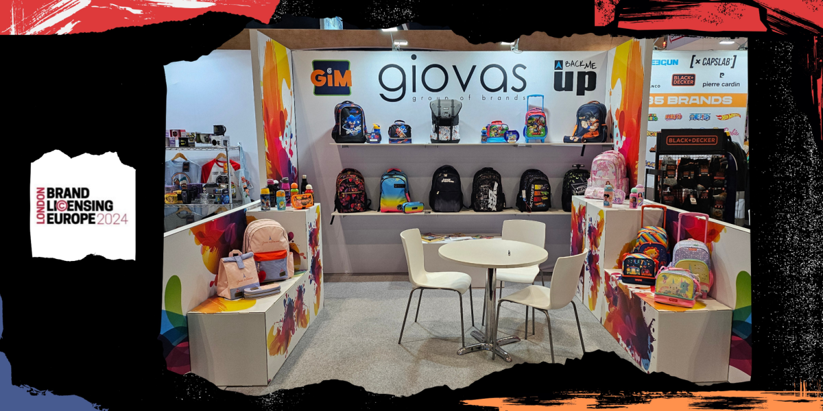 GIOVAS SA x BRAND LICENSING EUROPE 2024